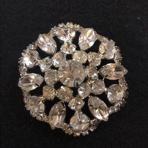Vintage costume jewelry brooch